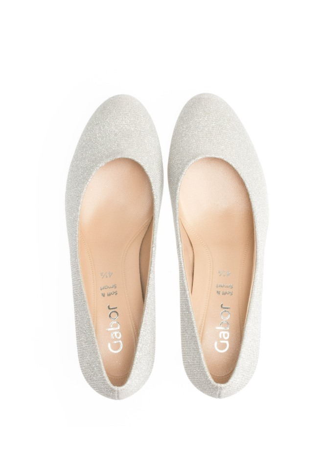 Gabour | Talons Classiques Argentés Exclusifs